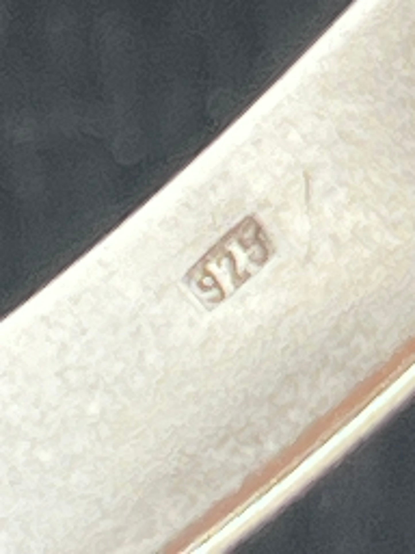 6 Armreifen im Kreis Vintage Jahre ‘60 aus 835er Silber massive