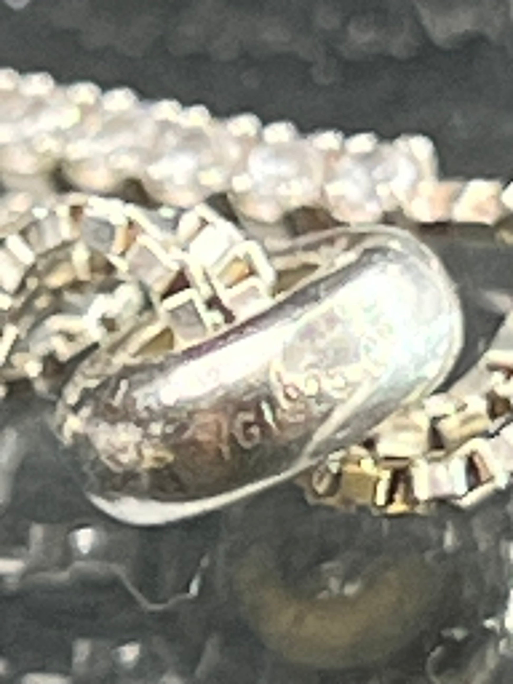 Vintage 1980s Jahren 925er Silber Tennisarmband, verstellbar Große, günstig Geschenk , Muttertag, Valentinstag, für allem mit LIEBE.