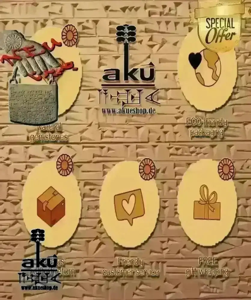 7Chakras Halskette Edelstein Energieanhänger Orgonit Coil Harz Schmuck, Meditationsenergie - AkueShop