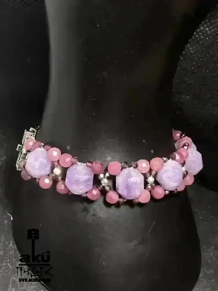 A+ Amethyst, Granat und Katzenauge Natursteine, Kronen - & Herzchakras Meditationsenergie - AkueShop