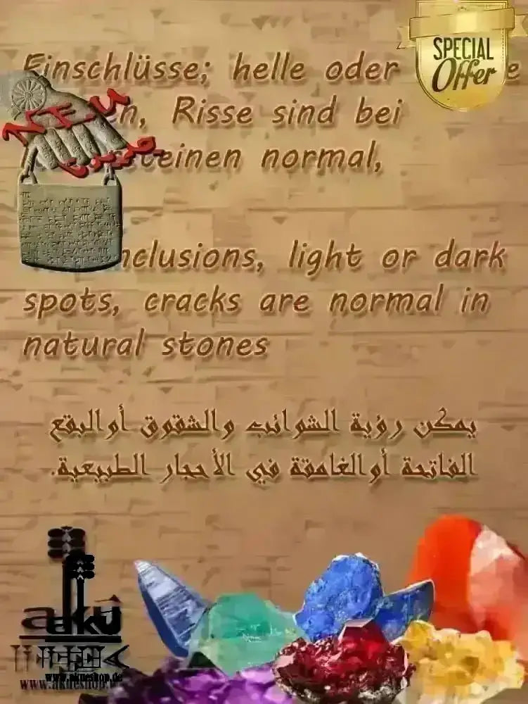 A+ Natürlich OPAL Lavalier Halskette, roher, Smaragd Rubin Saphir Edelsteine Heilungsenergie - AkueShop