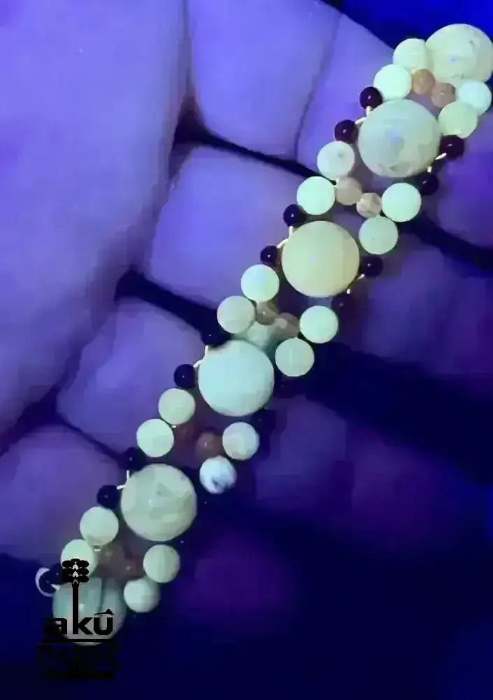 Armband Natürlichen gelb Ostsee Bernstein Edelstein vergoldet,chakra meditationenergie - AkueShop