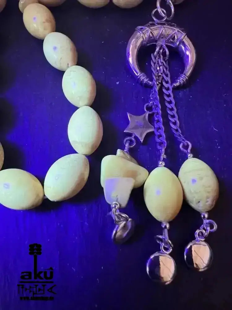Echter Ostseebernstein Tesbih 33, islamisches Solarplexus - Chakra, Kehribar Misbaha - AkueShop