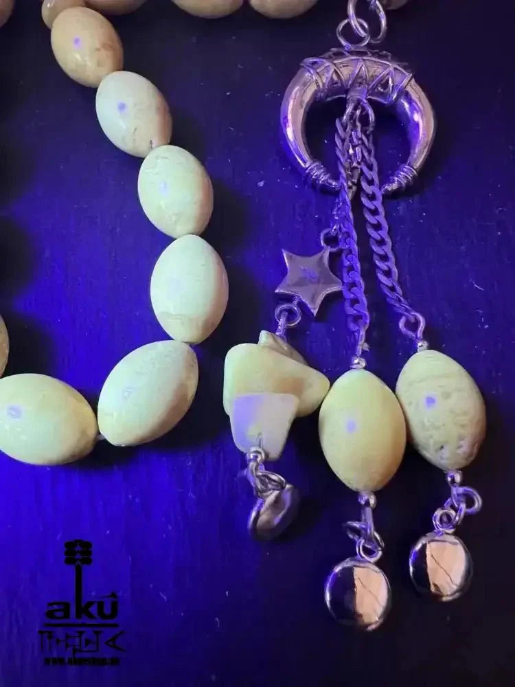 Echter Ostseebernstein Tesbih 33, islamisches Solarplexus - Chakra, Kehribar Misbaha - AkueShop