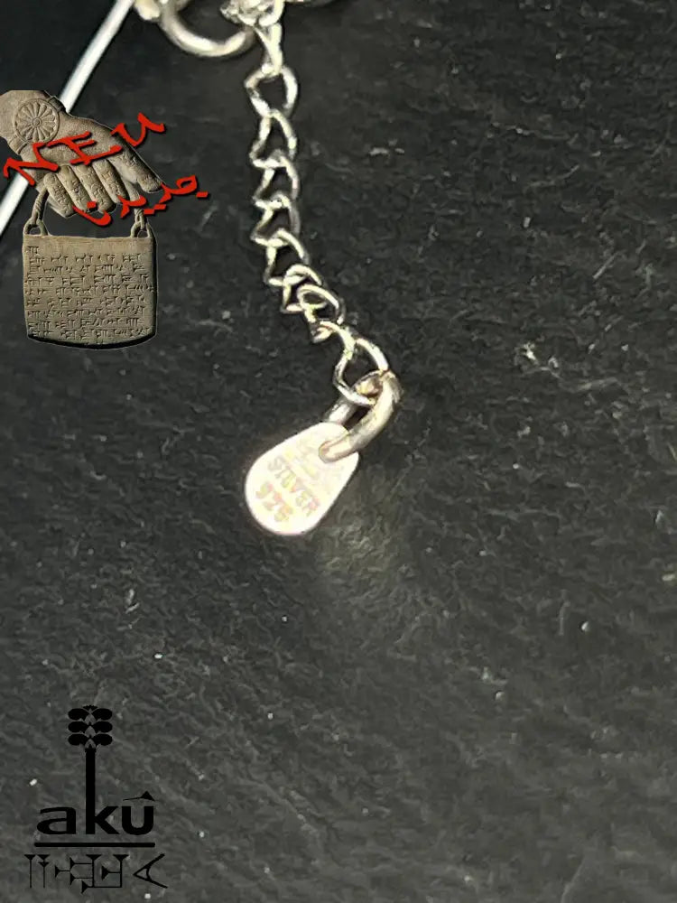 Äthiopische Opal vollfeuer weiß natürlische Edelstein opal Halskette, roher stein chocker 925er silber, AkueShop