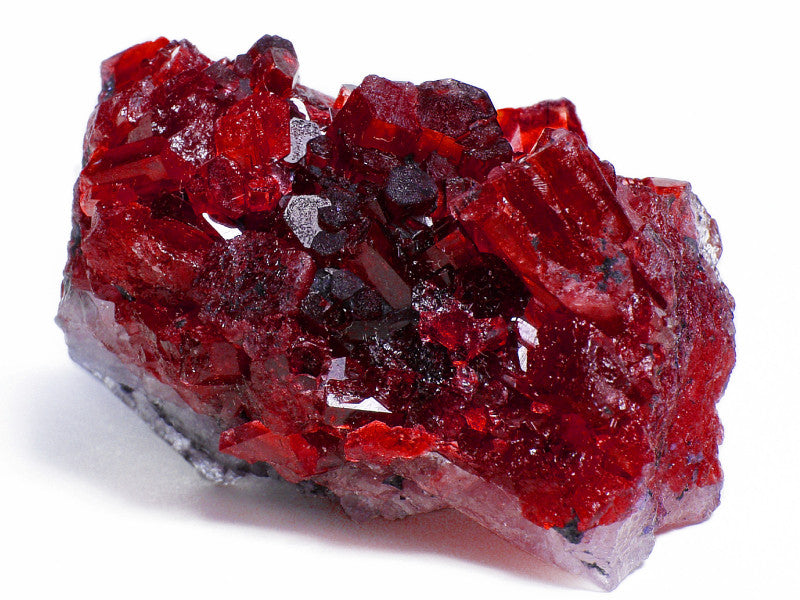 Granat Stein - Roh Kristall- chips, armband Silber steinbock glückstein birthstone capricorn zodiac sterzeichen januarstein garnet january stone amazonite throat root heart chakras