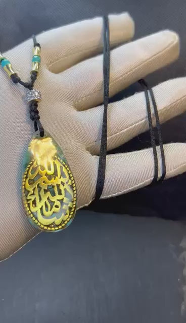 resin harz necklace halskette handmade handgefertigt turquoise tuerkis schmuck geschenk gift deutschland germany