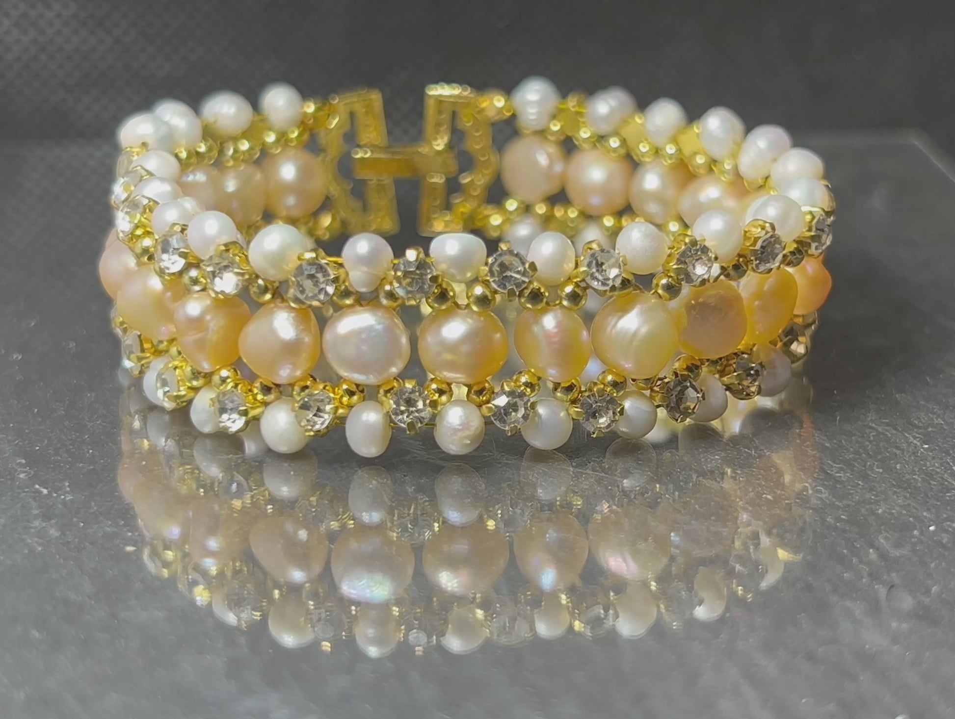 Perlen Armband, Bling bling Schmuck, Party Stil, kronnen Chakra Energie, AkueShop Produkte