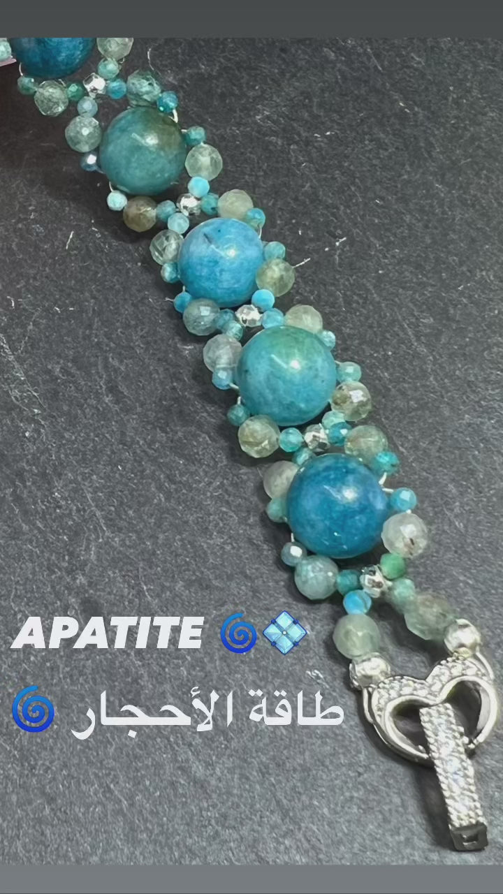 blaue Armband, versilberte chmuck, AkueShop Produkte, geschenke für sie
