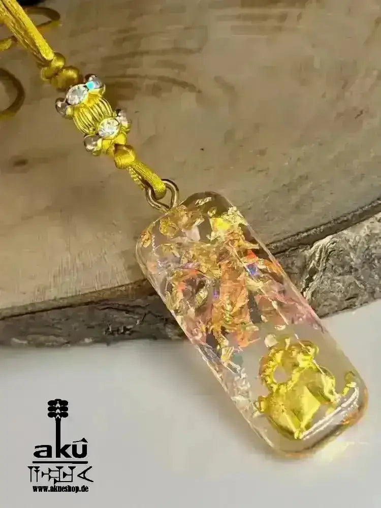 Sternzeichen Halskette, Harz handgefertigt Krebs Schütze Widder - AkueShop