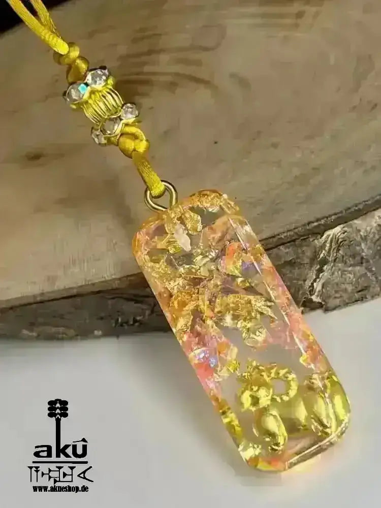 Sternzeichen Halskette, Harz handgefertigt Krebs Schütze Widder - AkueShop