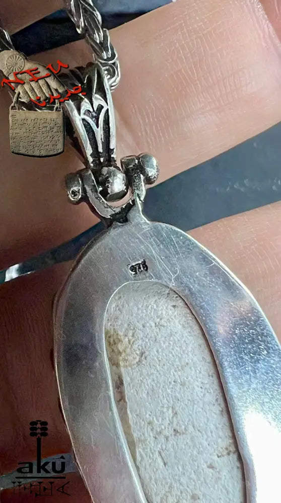Vintage alt Türkis-Halskette 925er Silber Natürlicher Edelstein Boho Schmuck Geschenk für sie Halskette