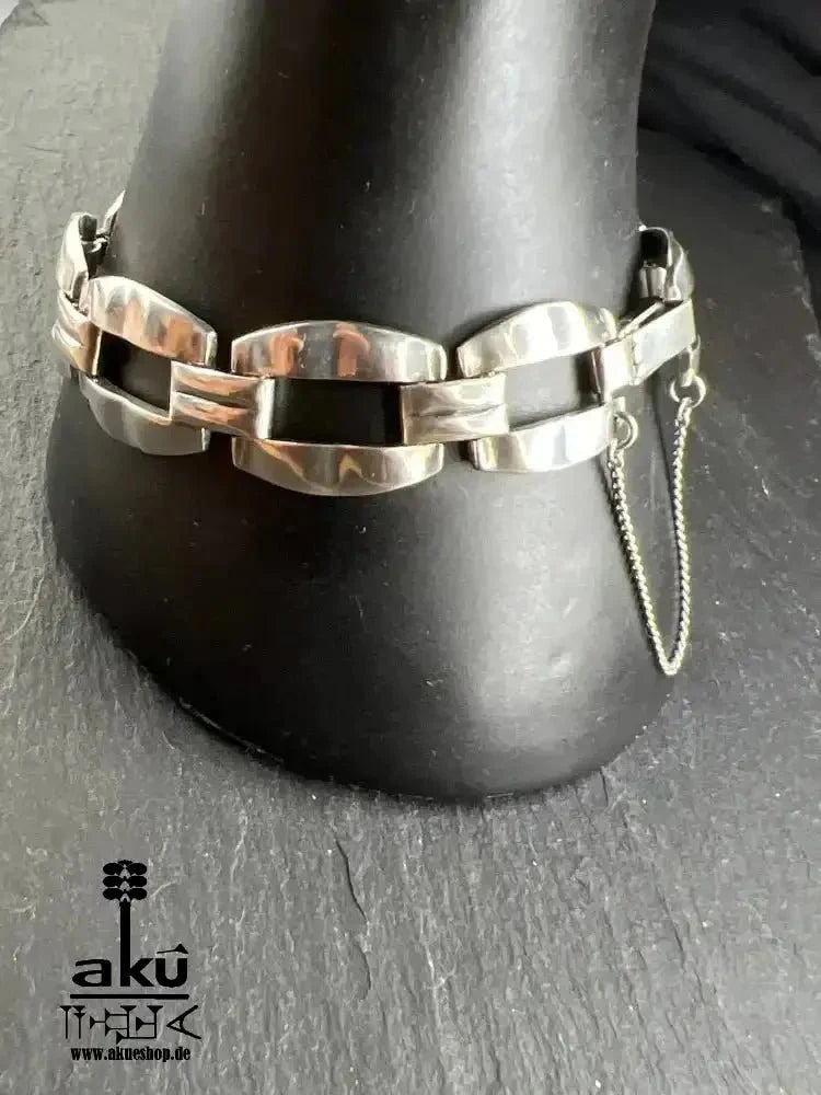 Vintage breites Armband 835 Silber massive Ausführung - AkueShop