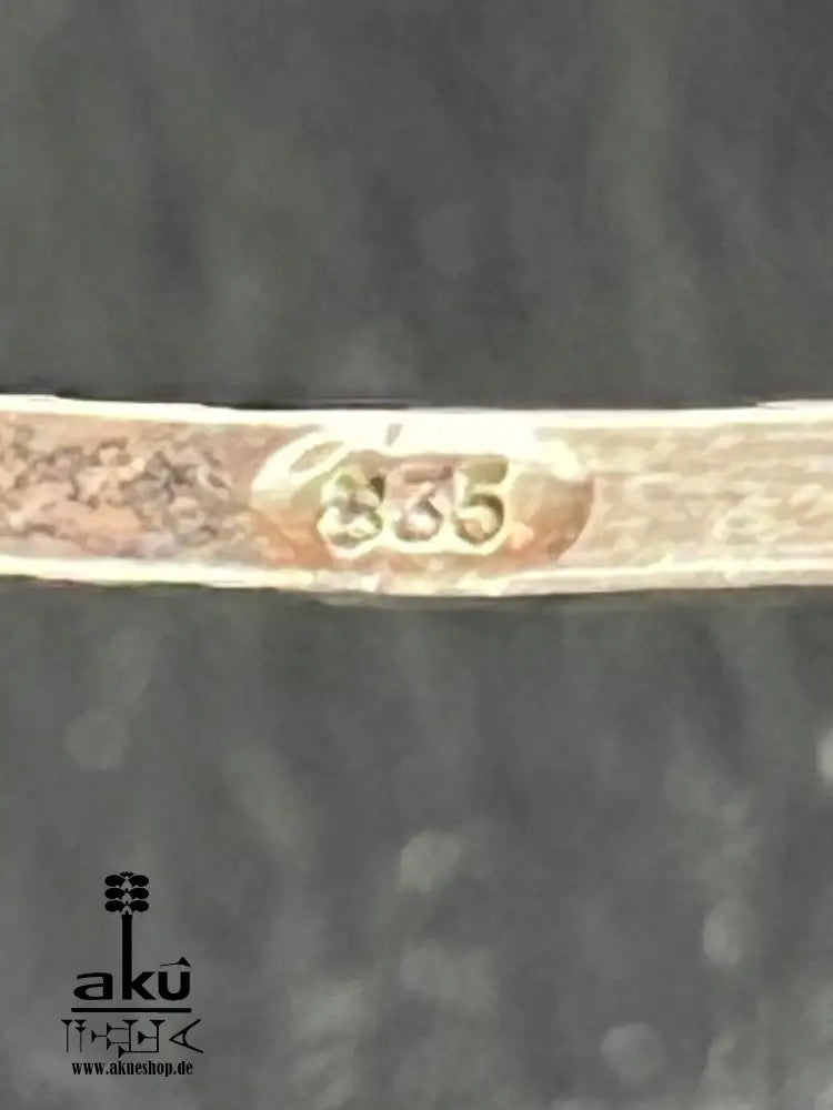 6 Armreifen im Kreis Vintage Jahre ‘60 aus 835er Silber massive