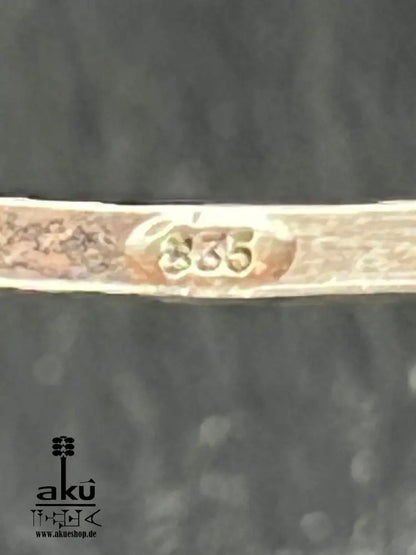 6 Armreifen im Kreis Vintage Jahre ‘60 aus 835er Silber massive