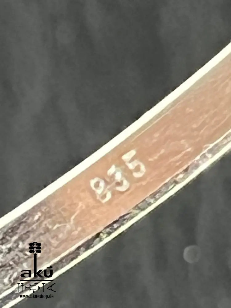 6 Armreifen im Kreis Vintage Jahre ‘60 aus 835er Silber massive