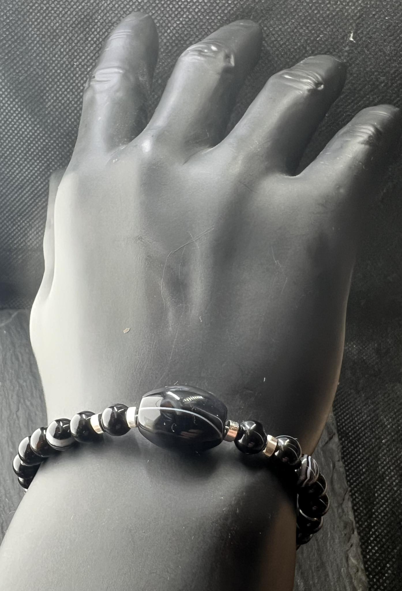 Suleimani Agate bracelet armband natural stone achat handmade 4