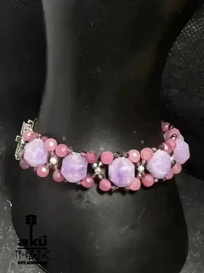 A+ Amethyst, Granat und Katzenauge Natursteine, Kronen - & Herzchakras Meditationsenergie - AkueShop
