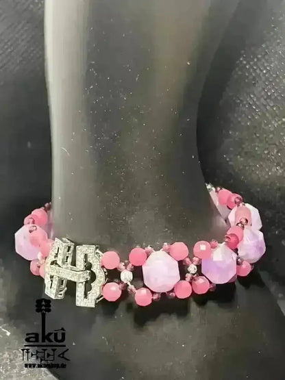 A+ Amethyst, Granat und Katzenauge Natursteine, Kronen - & Herzchakras Meditationsenergie - AkueShop