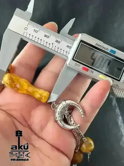 Alte riesige 13.5mm Ostsee Bernstein - Gebetskette Tesbih, islamisches Kehribar Misbaha - AkueShop
