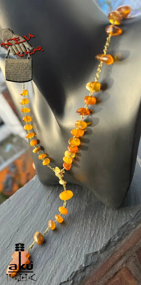 Bernstein Rosenkranz Vintage natürliches unbehandeltes Stein Rosenkränze, Vintage Baltische Bernstein Gebetskette.