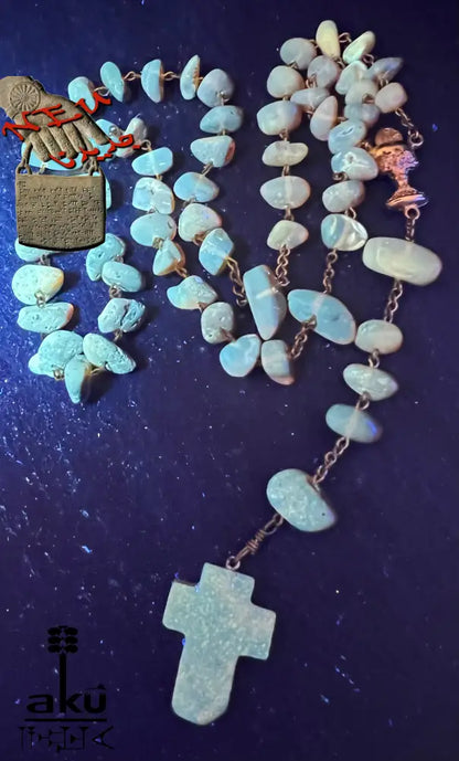 Bernstein Rosenkranz Vintage natürliches unbehandeltes Stein Rosenkränze, Vintage Baltische Bernstein Gebetskette.