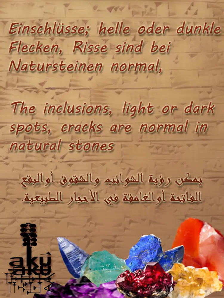 Natürliche echte Edelsteine, AkueShop Produkte