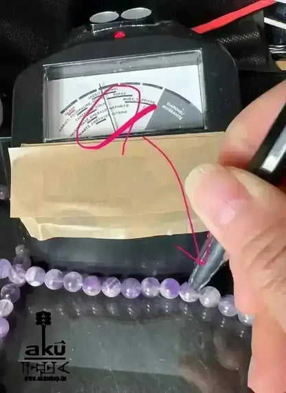 Hochqualität A+++ Amethyst Halskette, natürlicher roh Edelstein Schmuck, chakren Heilungsenergie - AkueShop