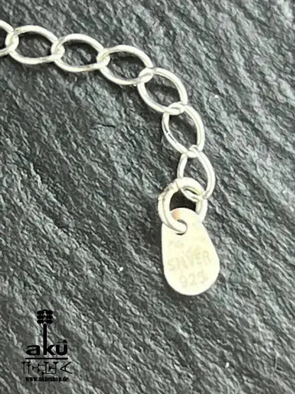Natürliches Granat - und Amazonit - Armband, Januar - Glücksstein, Steinbock Sternzeichen 925er Silber, Herz und Halschakra - Energie - AkueShop