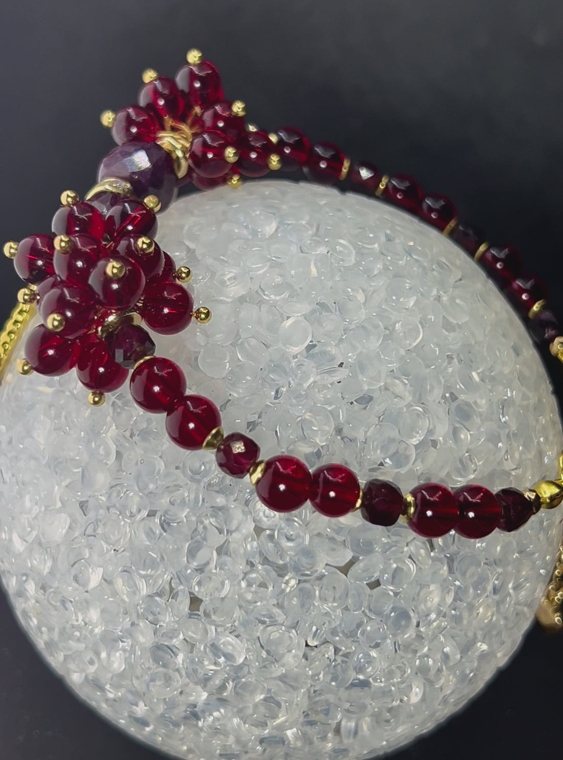 Granat Steinbock Sternzeichen Schmuck, Geschenke für sie, AkueShop Produkte, Capricorn Januar Glückstein