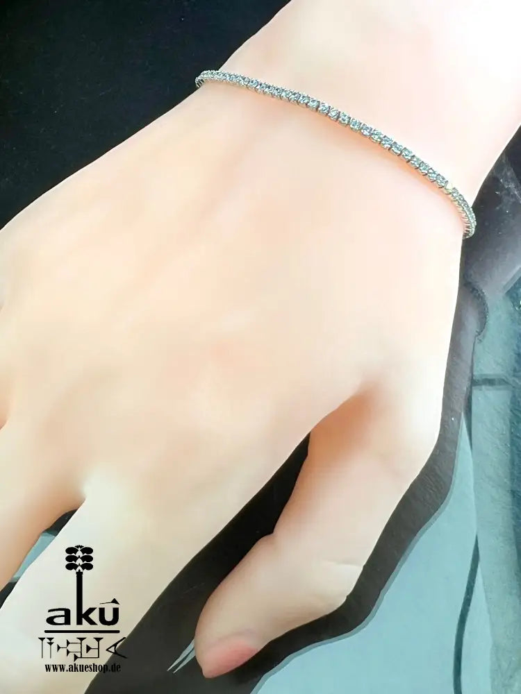 Vintage 1980s Jahren 925er Silber Tennisarmband, verstellbar Große, günstig Geschenk , Muttertag, Valentinstag, für allem mit LIEBE.
