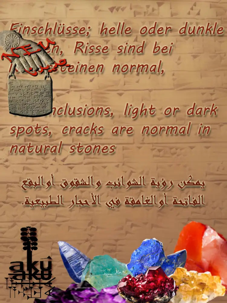 Natürliche echte Edelsteine, AkueShop Produkte