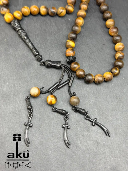 schwarze Imam Ali Schwerte Quaste close up