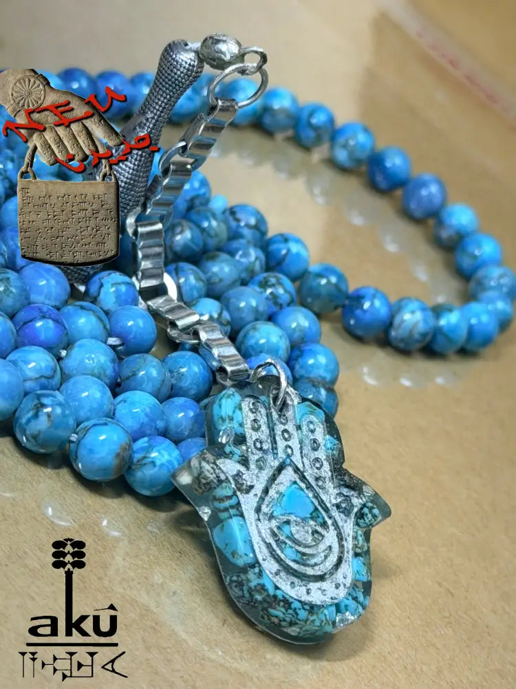 925er Silbere Quaste Hamsa Anhänger