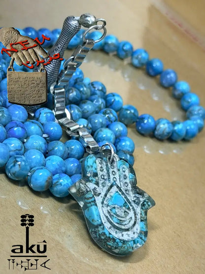 925er Silbere Quaste Hamsa Anhänger