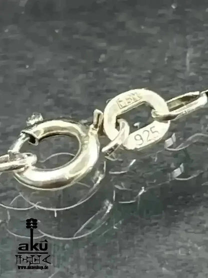 Vintage Herz Fußkette, 925er bicolor Silber, teilvergoldet, Valentinstag Geschenk LIEBE trend - AkueShop
