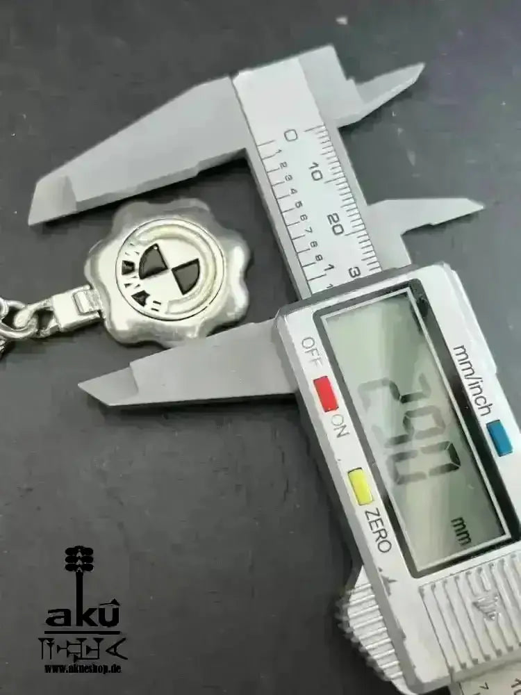 Vintage Schlüsselanhänger 925er Silber, BMW Autoliebhaber Geschenk, luxuriös - AkueShop